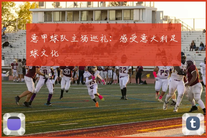 意甲球队主场巡礼：感受意大利足球文化